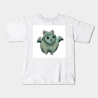 Owl Hamster Animal Hybrid Kids T-Shirt